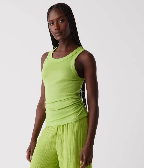 Michael Stars Ella Shine Tank- Tank Tops | Shine T-Shirts