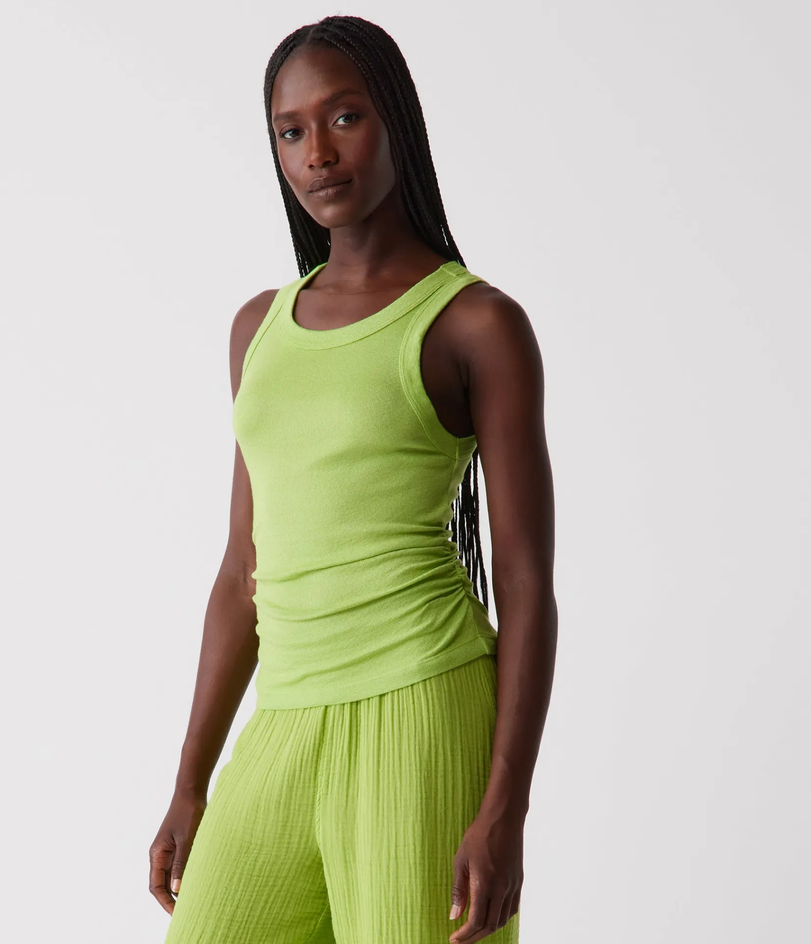 ella_shine_tank_42.webp Michael Stars Ella Shine Tank- Tank Tops | Shine T-Shirts