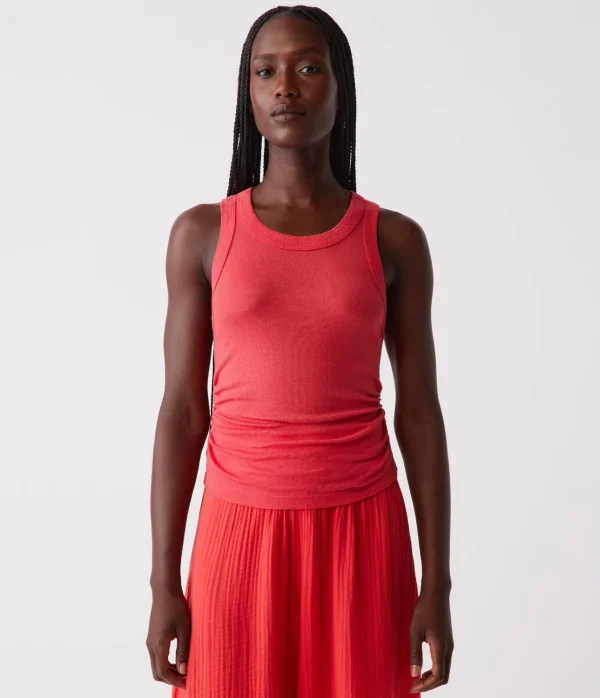 Michael Stars Ella Shine Tank- Tank Tops | Shine T-Shirts