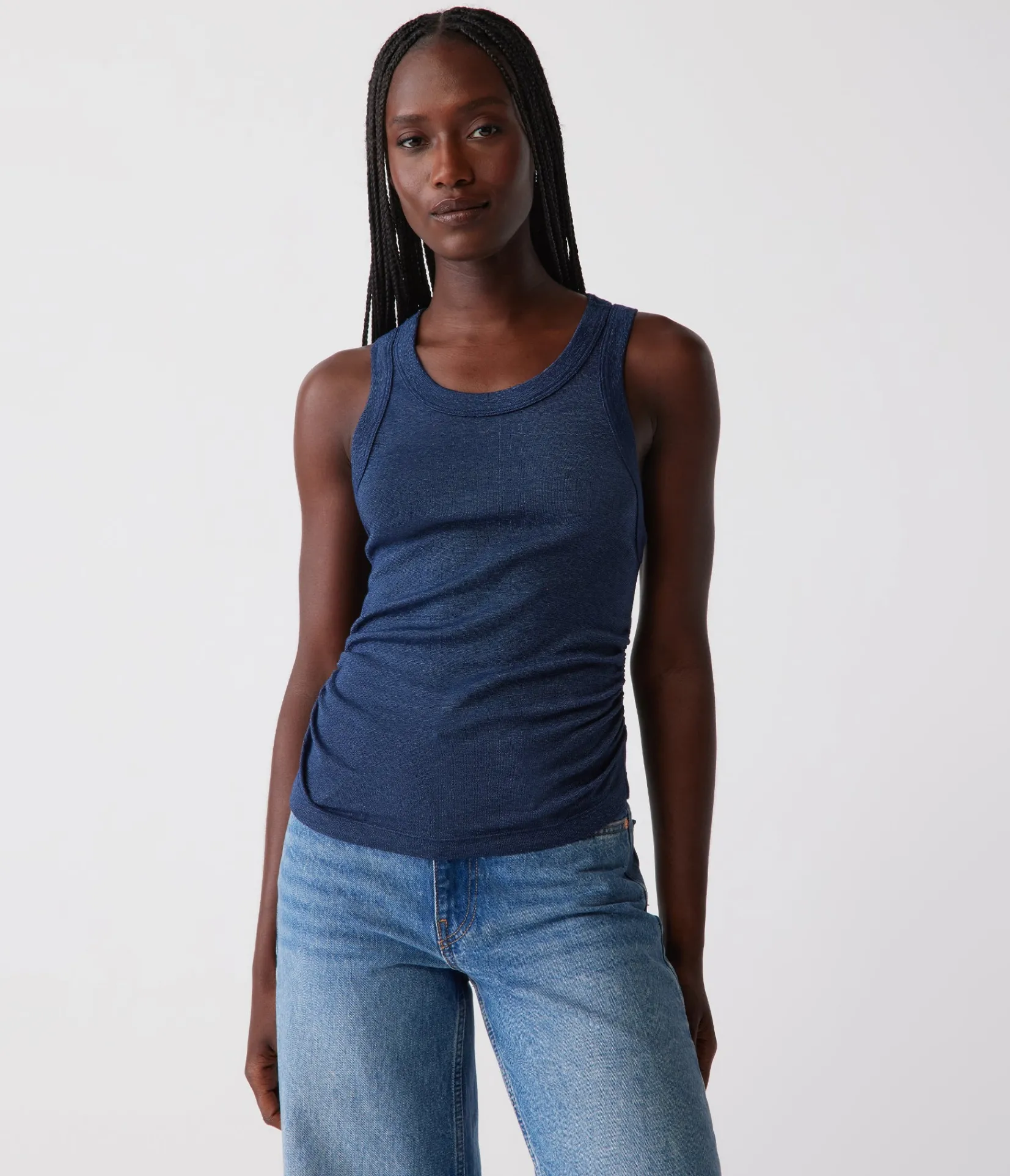 ella_shine_tank_8.webp Michael Stars Ella Shine Tank- Tank Tops | Shine T-Shirts