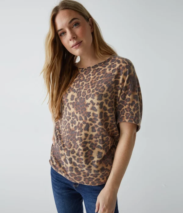 Michael Stars Ellie Elbow Sleeve Top- Loungewear