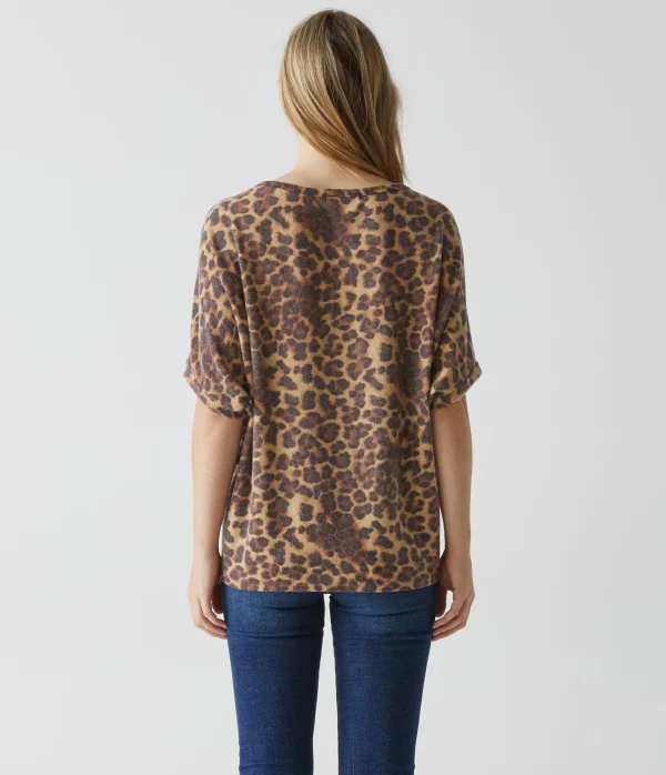 Michael Stars Ellie Elbow Sleeve Top- Loungewear