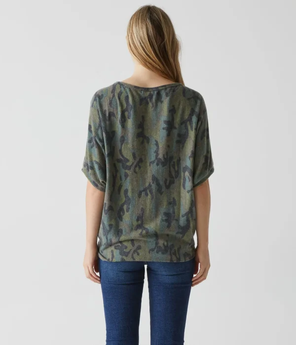 Michael Stars Ellie Elbow Sleeve Top- Loungewear