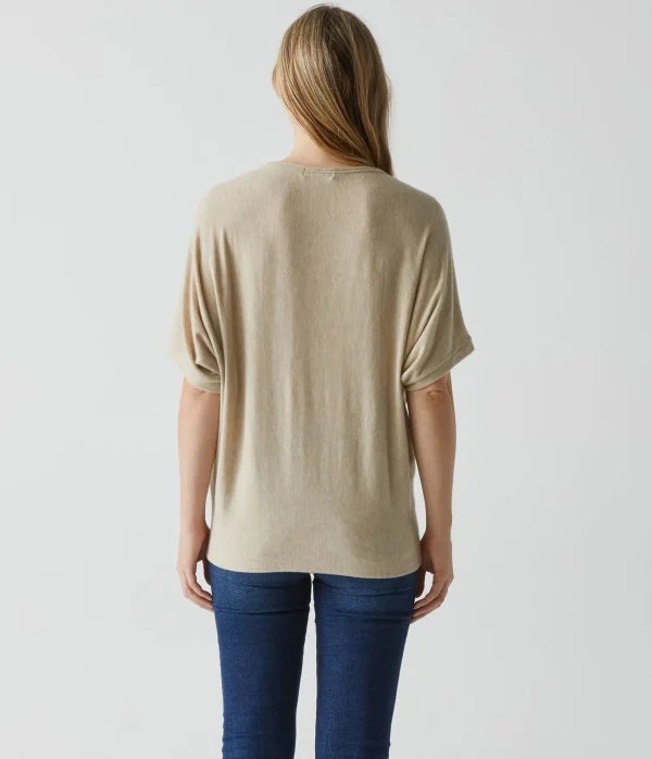 Michael Stars Ellie Elbow Sleeve Top- Loungewear