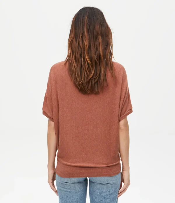 Michael Stars Ellie Elbow Sleeve Top- Loungewear