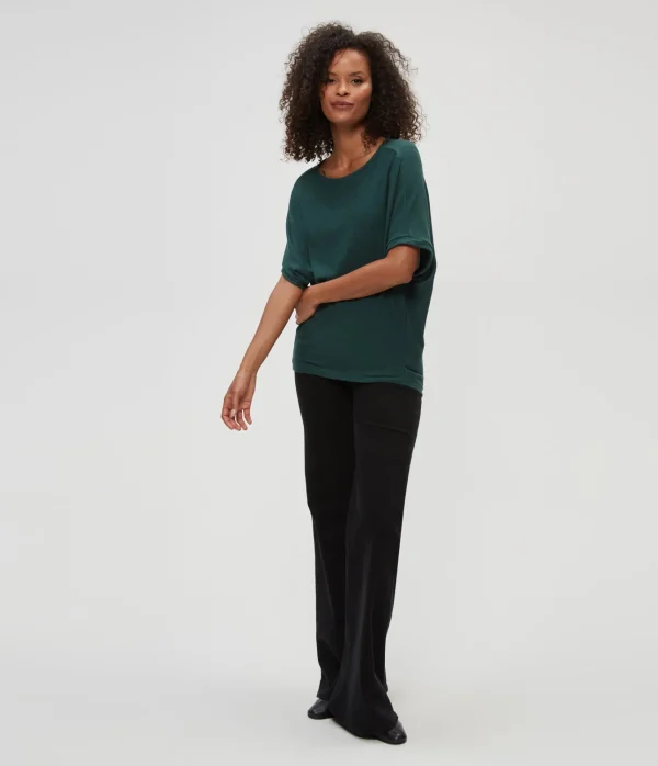 Michael Stars Ellie Elbow Sleeve Top- Loungewear
