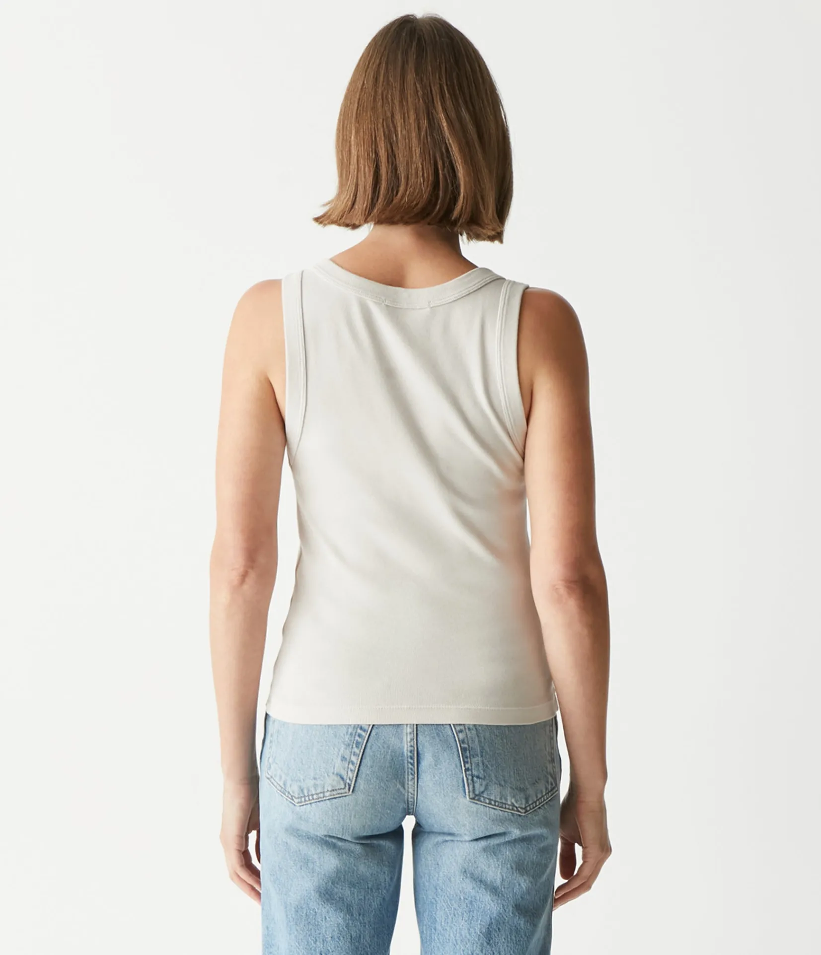 elodie_cropped_scoop_neck_tank_11.webp Michael Stars Elodie Cropped Scoop Neck Tank- Tank Tops | 1x1 Cotton T-Shirts