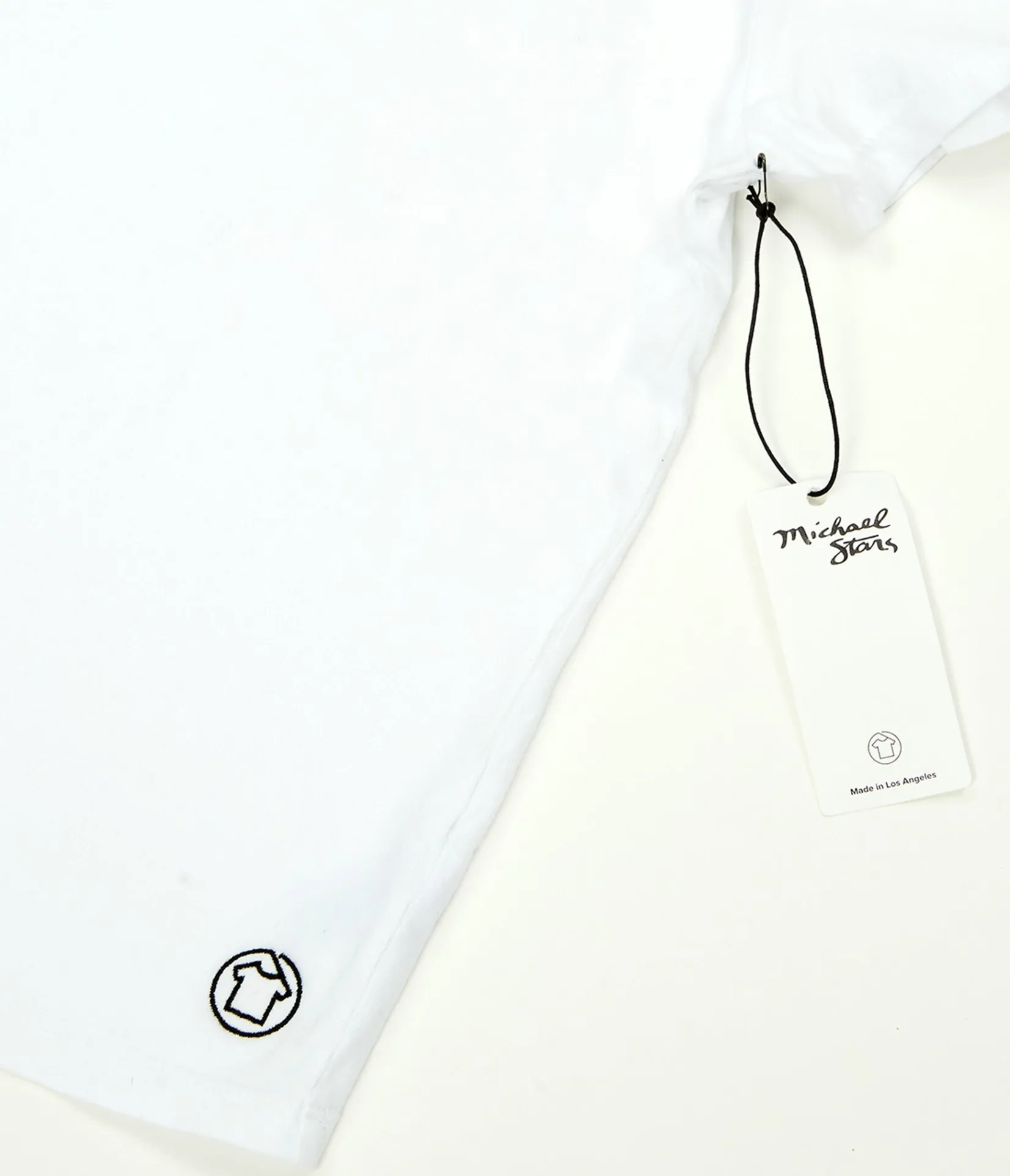 embroidered_crewneck_tee_1.webp Michael Stars Embroidered Crewneck Tee- T-Shirts