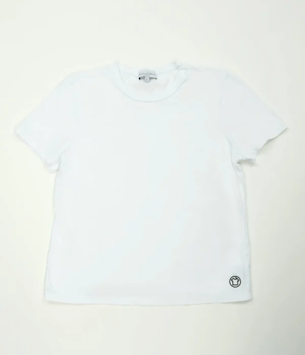 Michael Stars Embroidered Crewneck Tee- T-Shirts