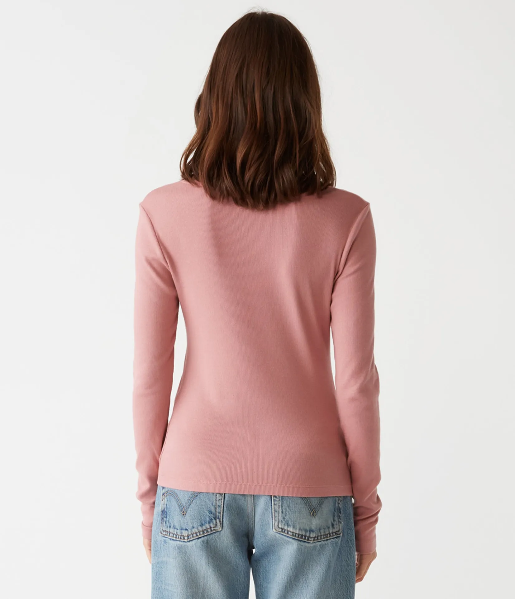 emilia_scoop_neck_tee_3.webp Michael Stars Emilia Scoop Neck Tee- T-Shirts | Ultra Rib T-Shirts