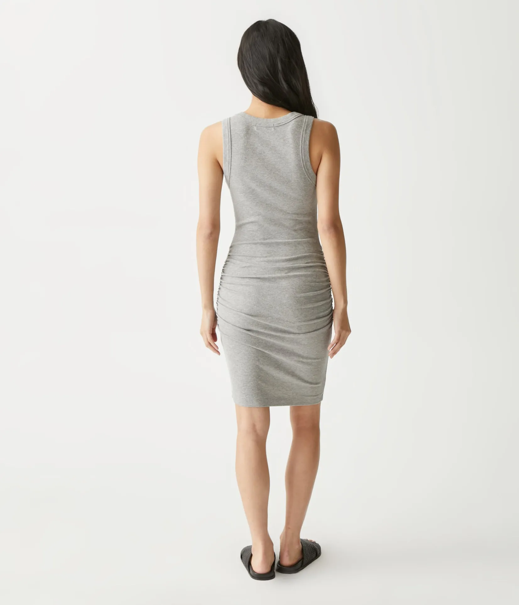 esme_ribbed_dress_10.webp Michael Stars Esme Ribbed Dress- Dresses | Knee Length Dresses