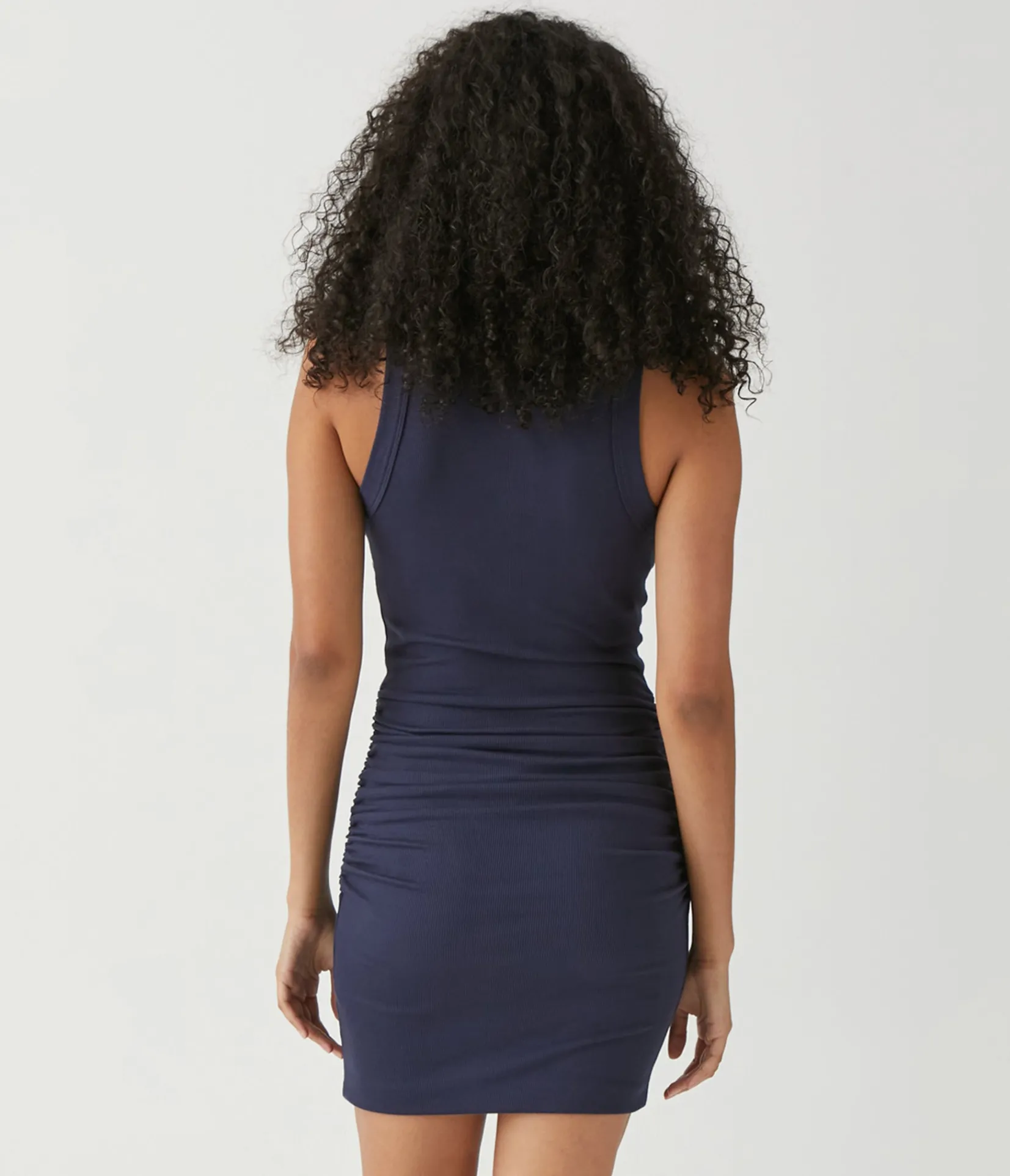 esme_ribbed_dress_25.webp Michael Stars Esme Ribbed Dress- Dresses | Knee Length Dresses
