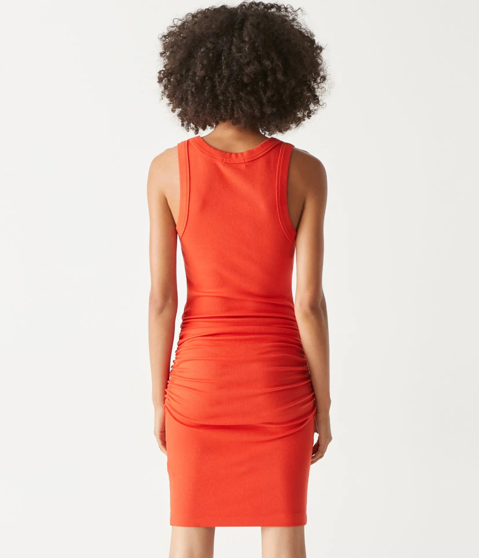 esme_ribbed_dress_33.webp Michael Stars Esme Ribbed Dress- Dresses | Knee Length Dresses