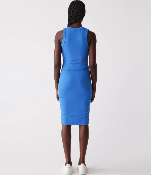 Michael Stars Esme Ribbed Dress- Dresses | Knee Length Dresses