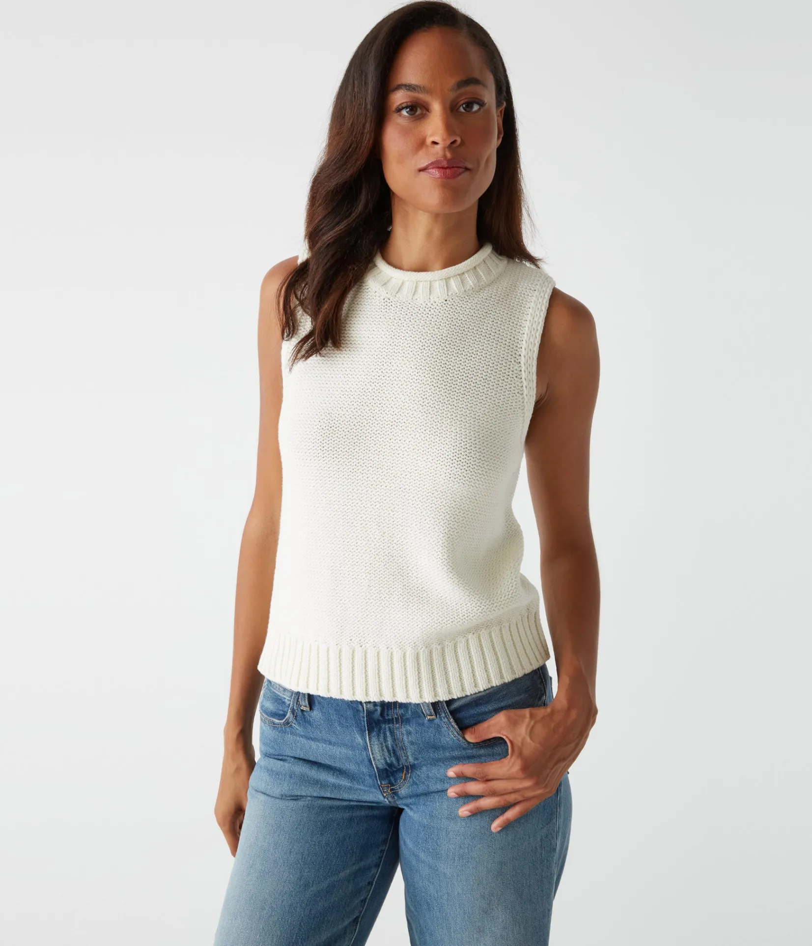 estelle_sweater_vest_1.webp Michael Stars Estelle Sweater Vest- Sweaters & Cardigans