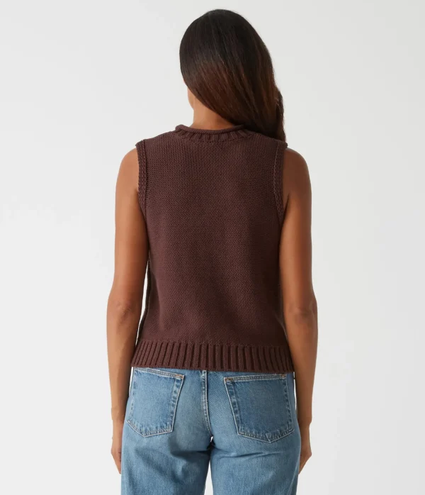 Michael Stars Estelle Sweater Vest- Sweaters & Cardigans