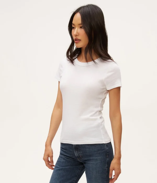 Michael Stars Fallon Shine Tee- T-Shirts | Shine T-Shirts