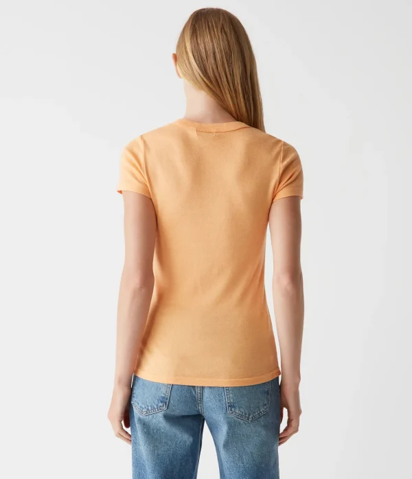Michael Stars Fallon Shine Tee- T-Shirts | Shine T-Shirts
