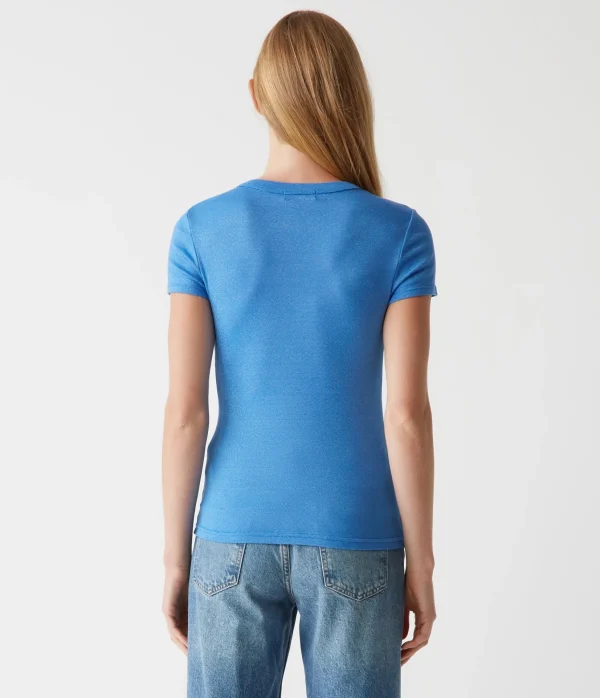 Michael Stars Fallon Shine Tee- T-Shirts | Shine T-Shirts