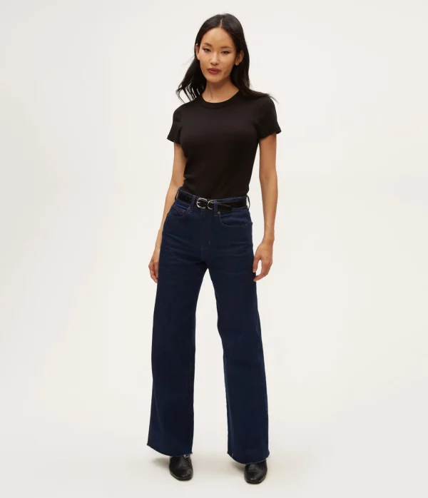 Michael Stars Fallon Shine Tee- T-Shirts | Shine T-Shirts