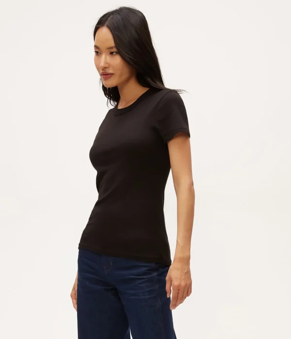 Michael Stars Fallon Shine Tee- T-Shirts | Shine T-Shirts