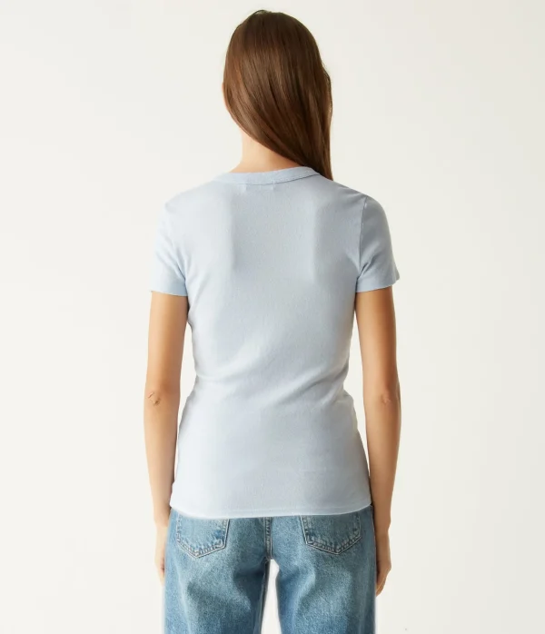 Michael Stars Fallon Shine Tee- T-Shirts | Shine T-Shirts
