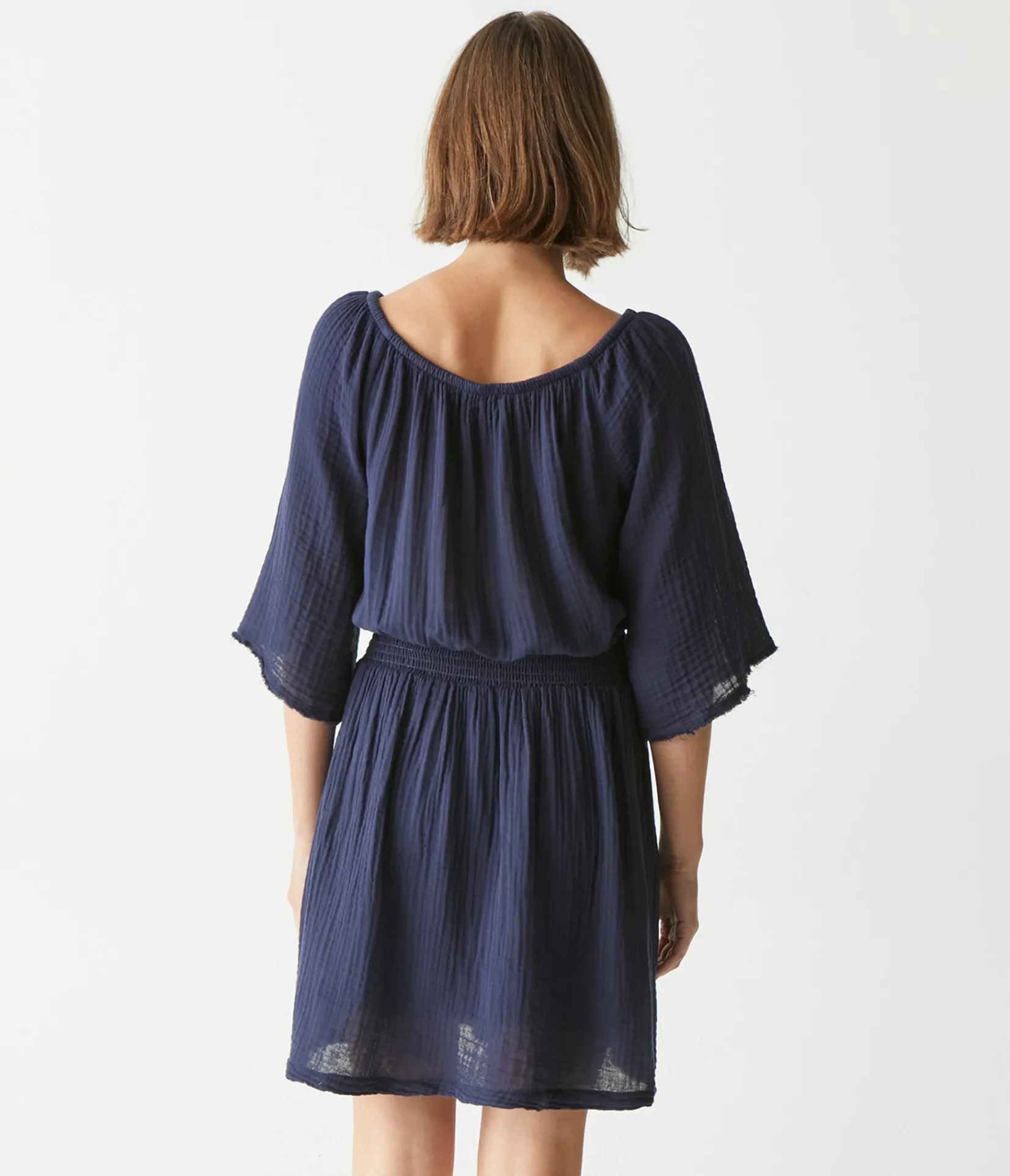 fernanda_gauze_convertible_dress_18.webp Michael Stars Fernanda Gauze Convertible Dress- Dresses | Mini Dresses