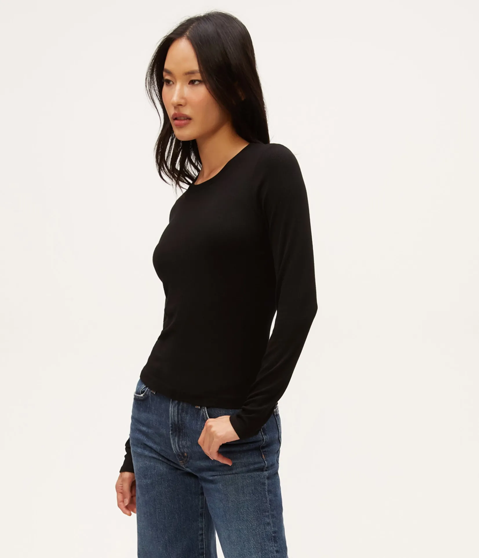 finn_crew_neck_top_10.webp Michael Stars Finn Crew Neck Top- T-Shirts