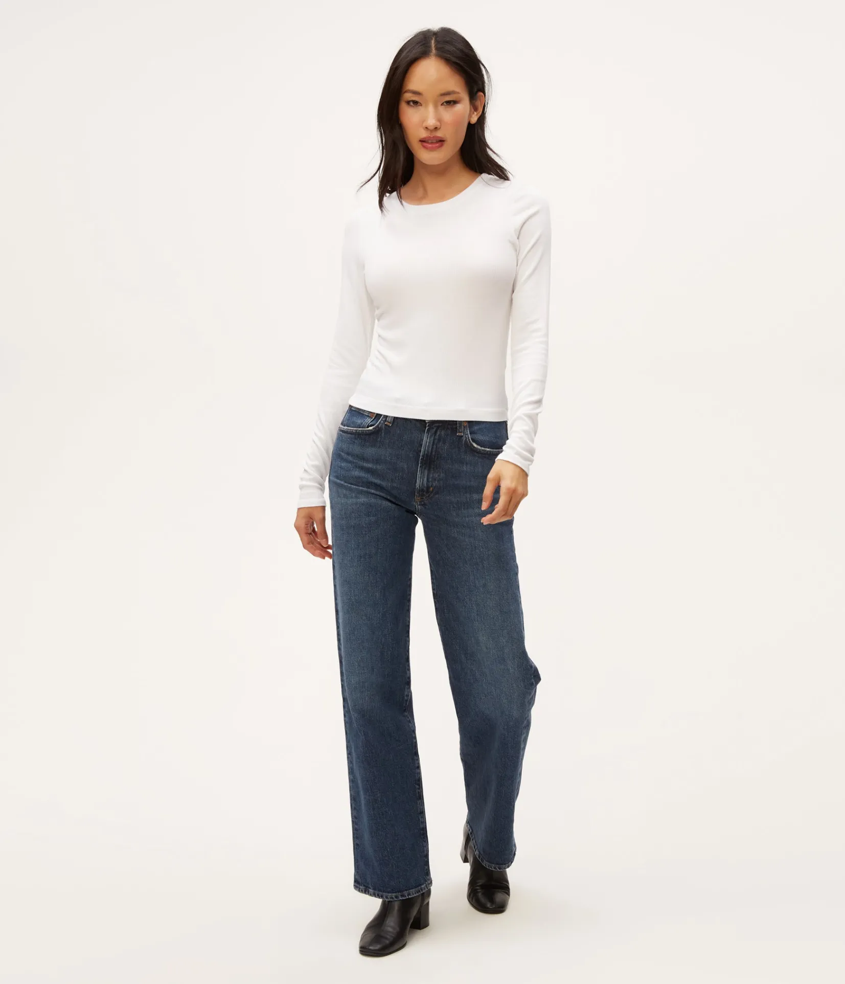 finn_crew_neck_top_5.webp Michael Stars Finn Crew Neck Top- T-Shirts