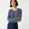 Michael Stars Freja Ruched Top- T-Shirts