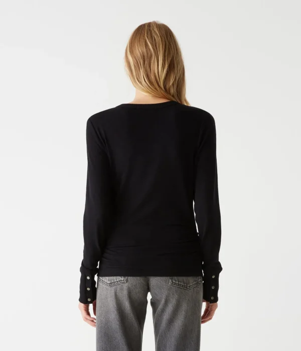 Michael Stars Freja Ruched Top- T-Shirts