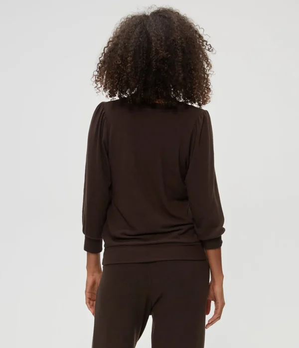 Michael Stars Gabriella V-Neck Top- Loungewear