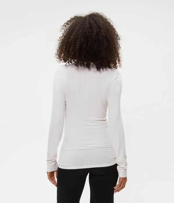 Michael Stars Gail Ribbed Turtleneck- T-Shirts