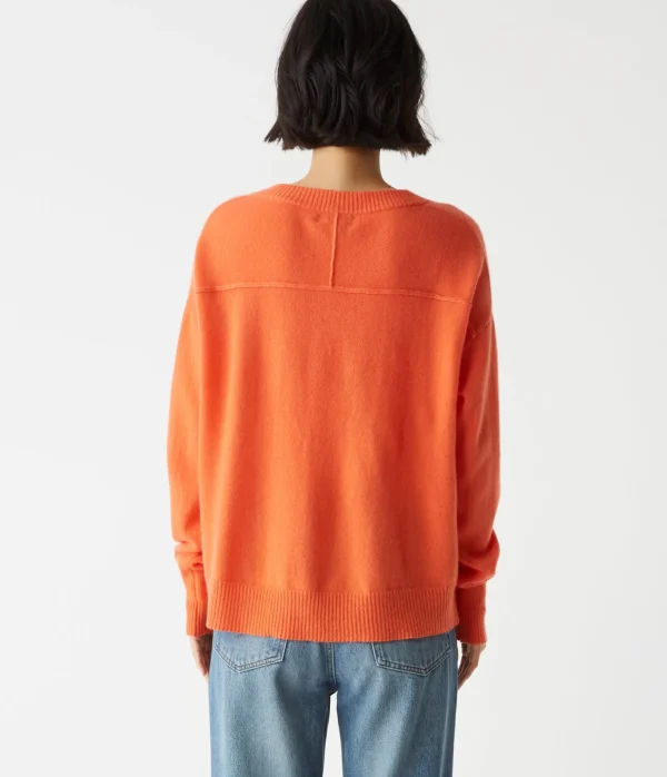 Michael Stars Gemma V-Neck Cashmere Sweater- Sweaters & Cardigans