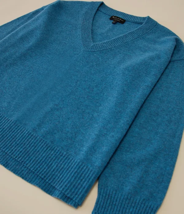 Michael Stars Gemma V-Neck Cashmere Sweater- Sweaters & Cardigans