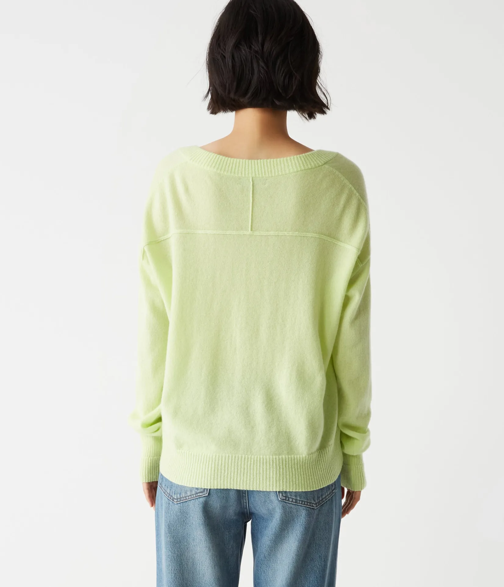gemma_vneck_cashmere_sweater_7.webp Michael Stars Gemma V-Neck Cashmere Sweater- Sweaters & Cardigans