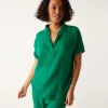 Michael Stars Gigi Gauze Popover Top- Tops, Blouses & Shirts