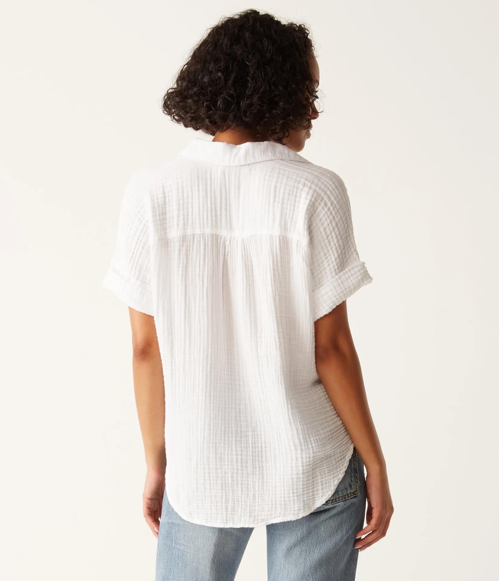 gigi_gauze_popover_top_20.webp Michael Stars Gigi Gauze Popover Top- Tops, Blouses & Shirts