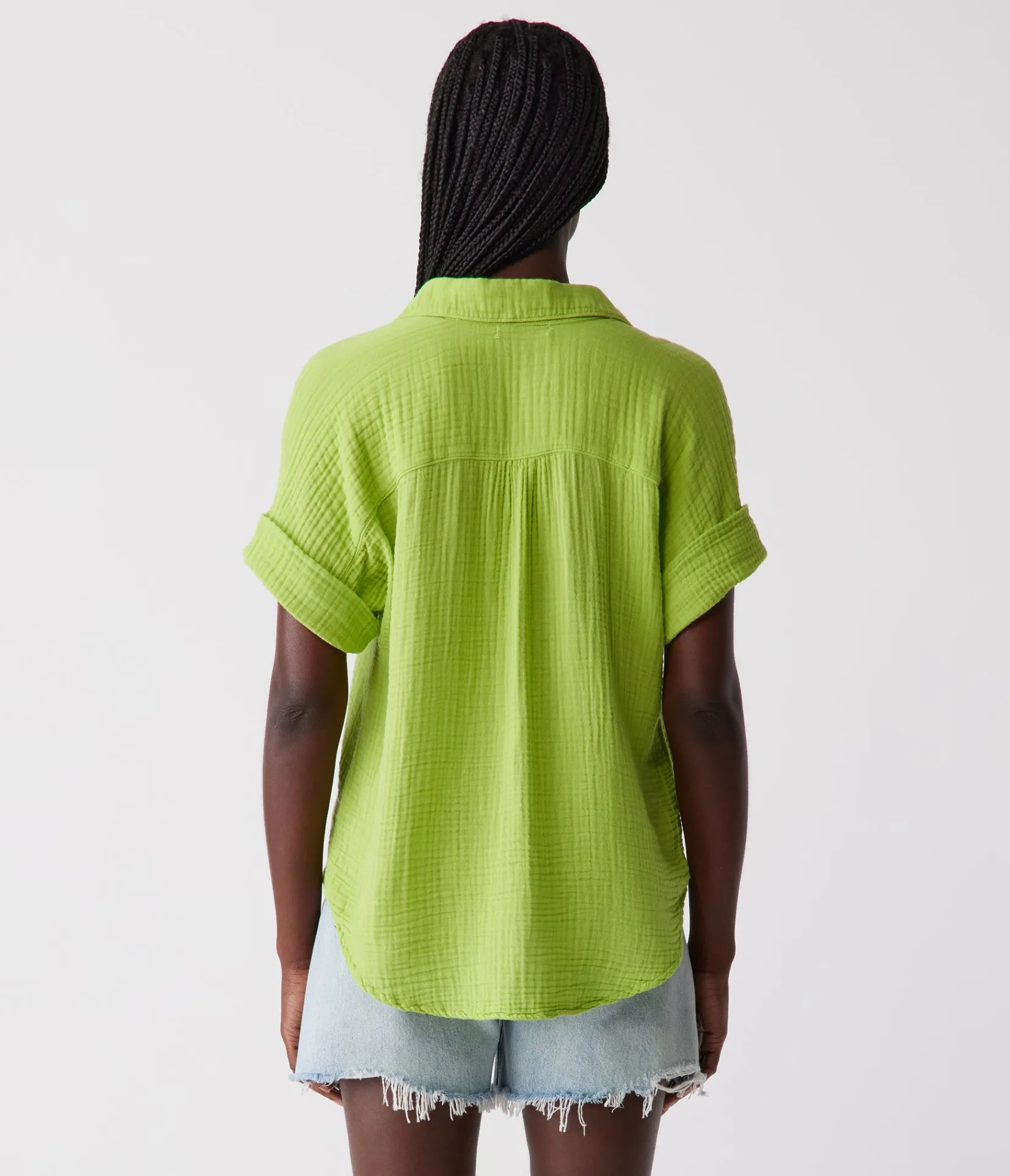 gigi_gauze_popover_top_36.webp Michael Stars Gigi Gauze Popover Top- Tops, Blouses & Shirts