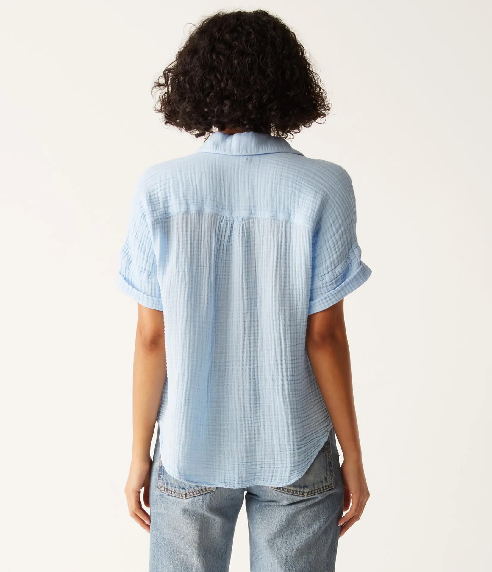 gigi_gauze_popover_top_43.webp Michael Stars Gigi Gauze Popover Top- Tops, Blouses & Shirts