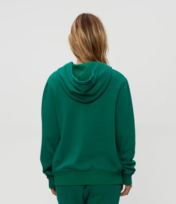 Michael Stars Harper Plush Terry Zip-Up Hoodie- Loungewear