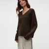 Michael Stars Hendrix V-Neck Sweater- Sweaters & Cardigans
