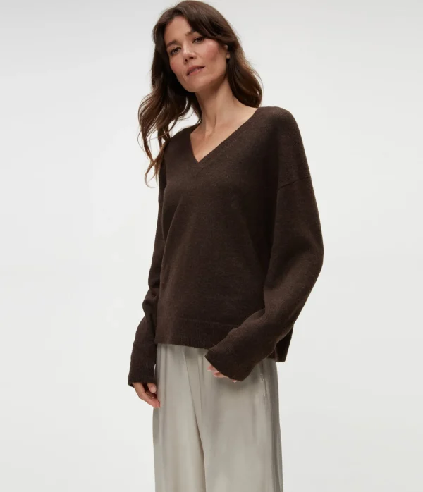 Michael Stars Hendrix V-Neck Sweater- Sweaters & Cardigans