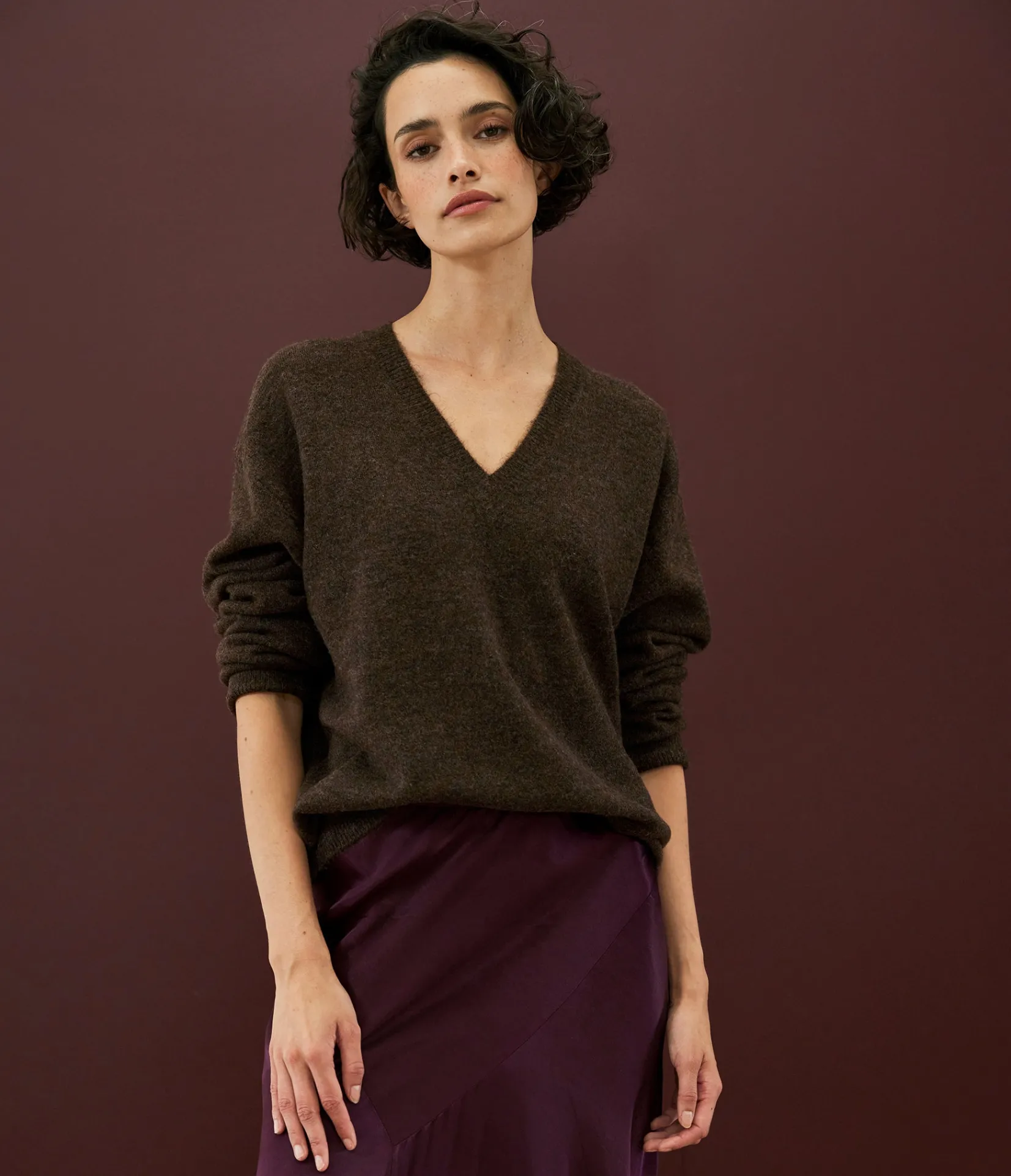 hendrix_vneck_sweater_4.webp Michael Stars Hendrix V-Neck Sweater- Sweaters & Cardigans