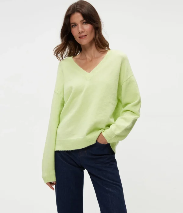 Michael Stars Hendrix V-Neck Sweater- Sweaters & Cardigans