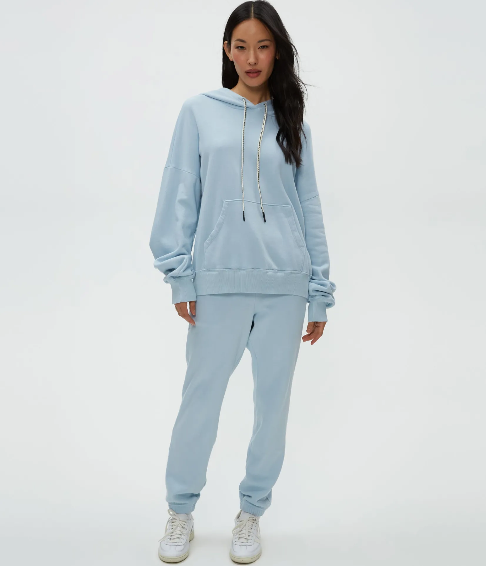 honey_plush_hoodie_1.webp Michael Stars Honey Plush Hoodie- Loungewear