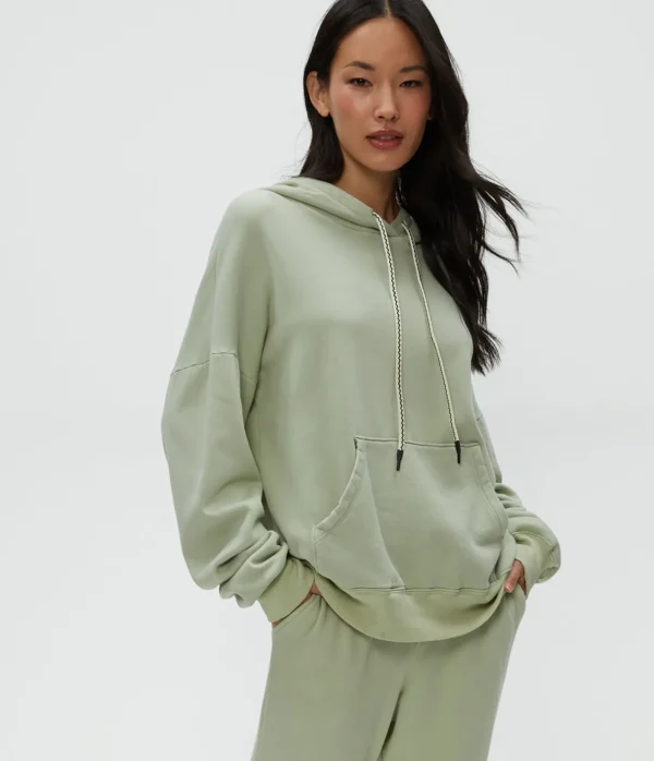Michael Stars Honey Plush Hoodie- Loungewear