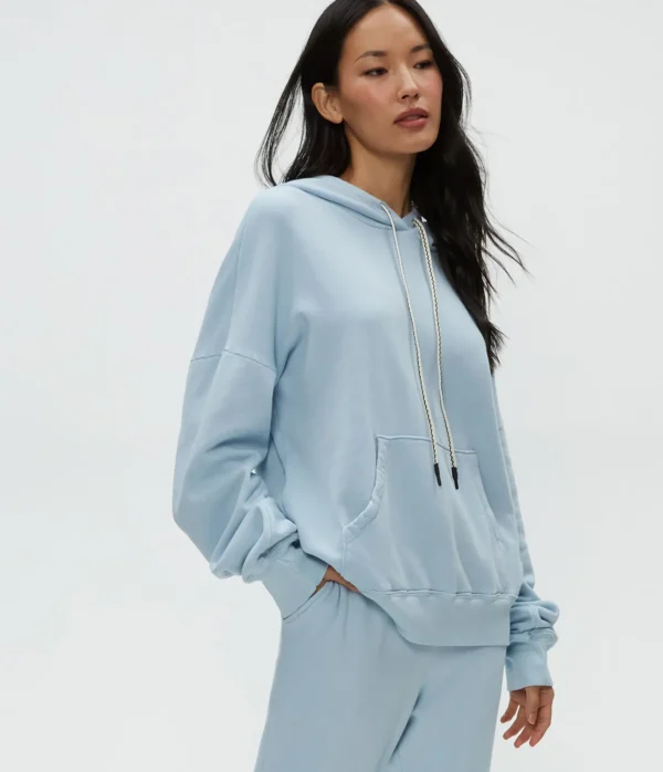 Michael Stars Honey Plush Hoodie- Loungewear