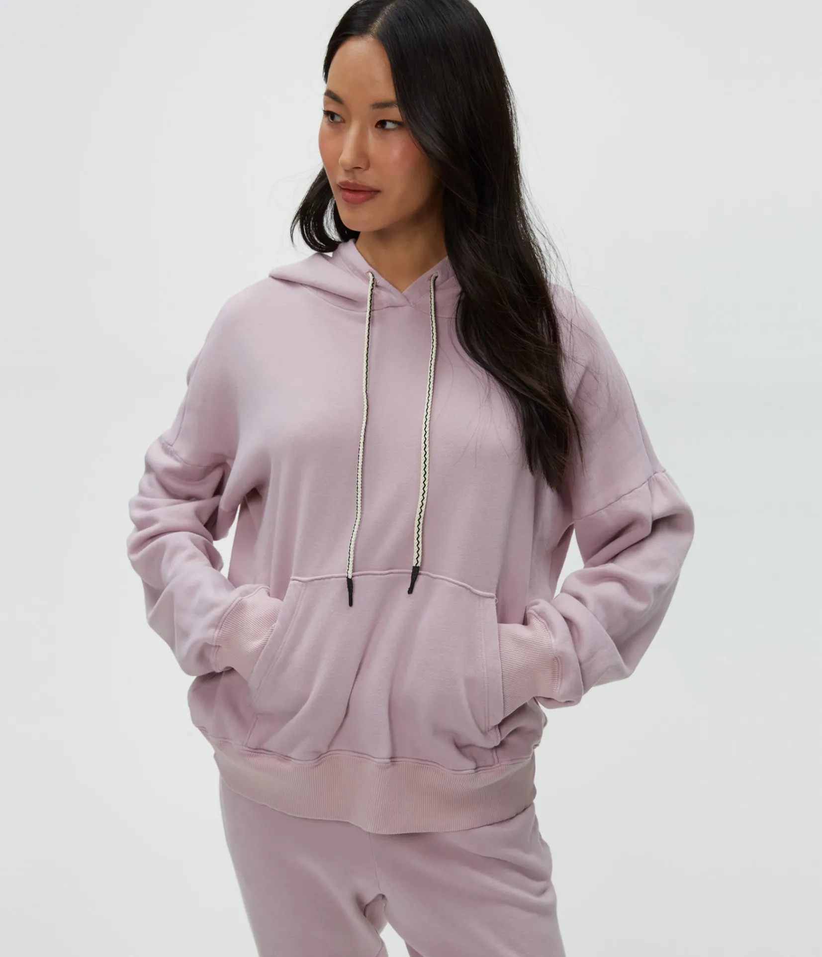 honey_plush_hoodie_6.webp Michael Stars Honey Plush Hoodie- Loungewear