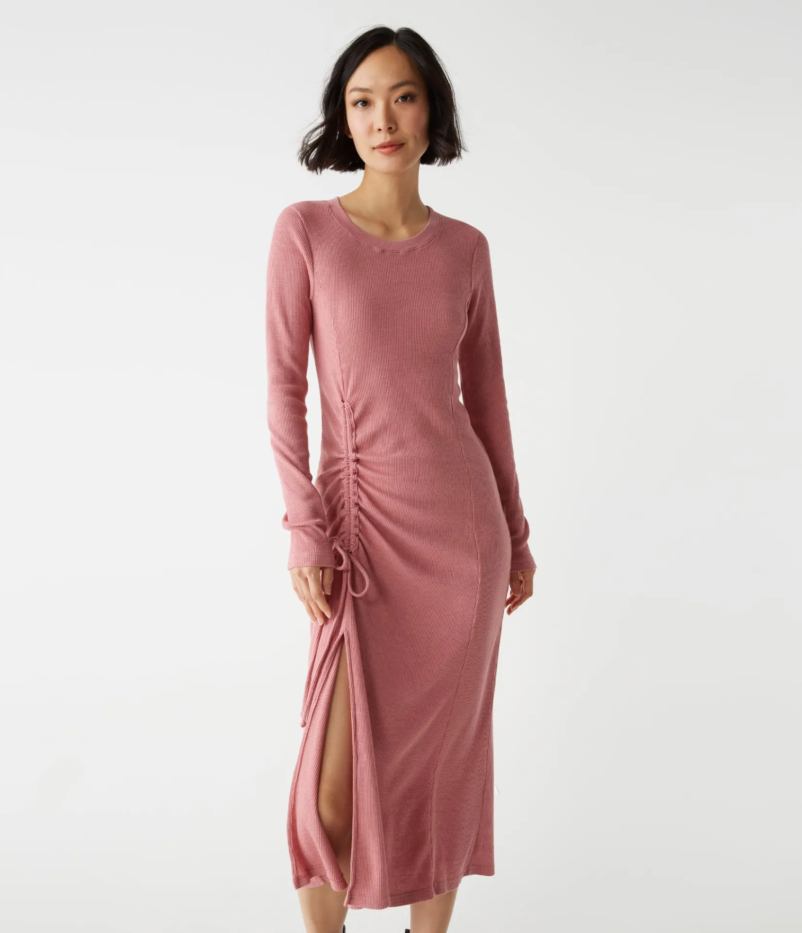 ilia_thermal_midi_dress_0.webp Michael Stars Ilia Thermal Midi Dress- Dresses | Midi Dresses